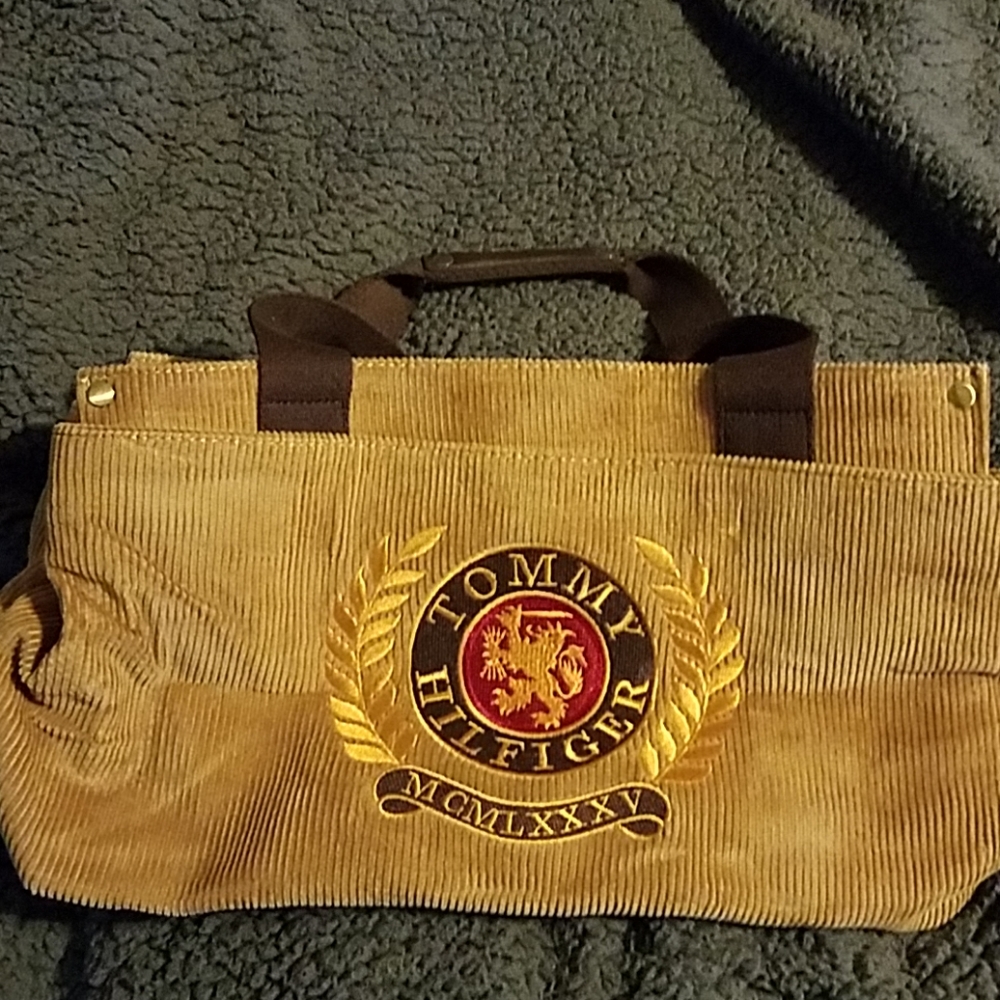 Tommy Hilfiger corduroy purse
